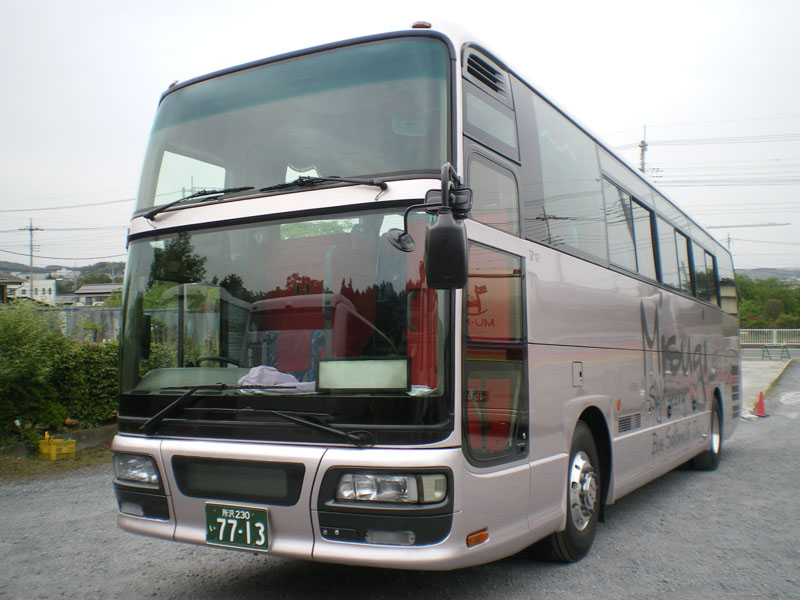 飯能市 観光バス 美杉観光バス 東京沖縄バス 大型60人乗りの画像