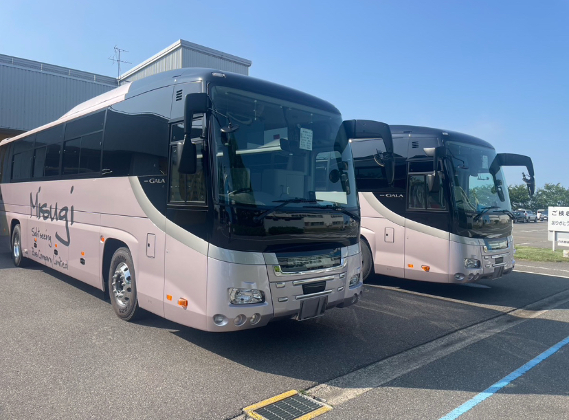 新型いすゞガーラ導入のお知らせ | 美杉観光バス