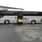 飯能市 観光バス 美杉観光バス 東京沖縄バス 大型55人乗り リフト付きバスの画像